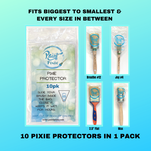 Pixie Brush Protector pack of 10 Paint Pixie Brushes