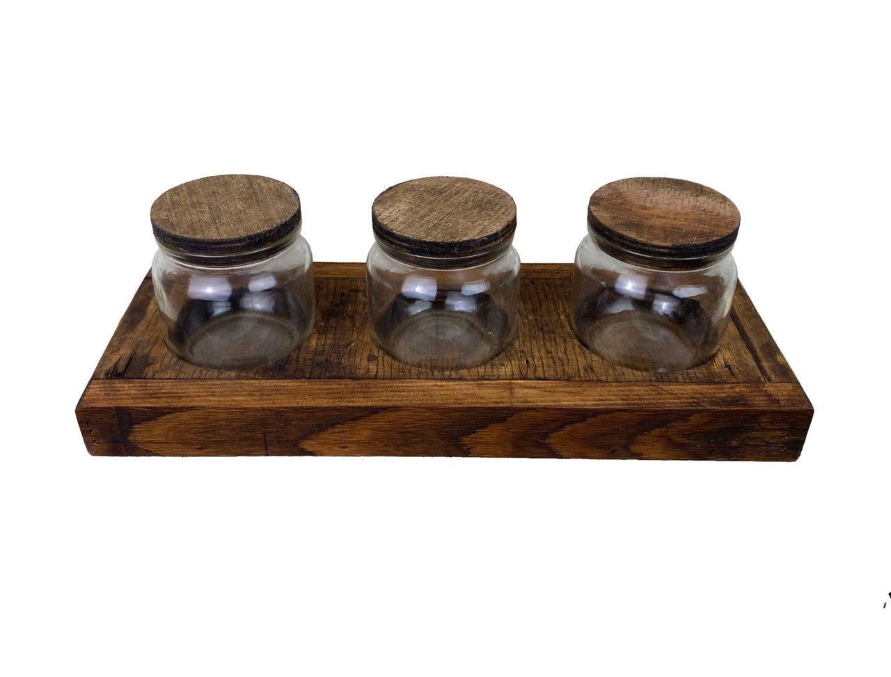 Apothecary Tray w/ 3 Jars - Rubbish Restyled