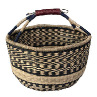 Thumbnail for Bolga Basket.Woven Picnic & Market Baskets - Rubbish Restyled