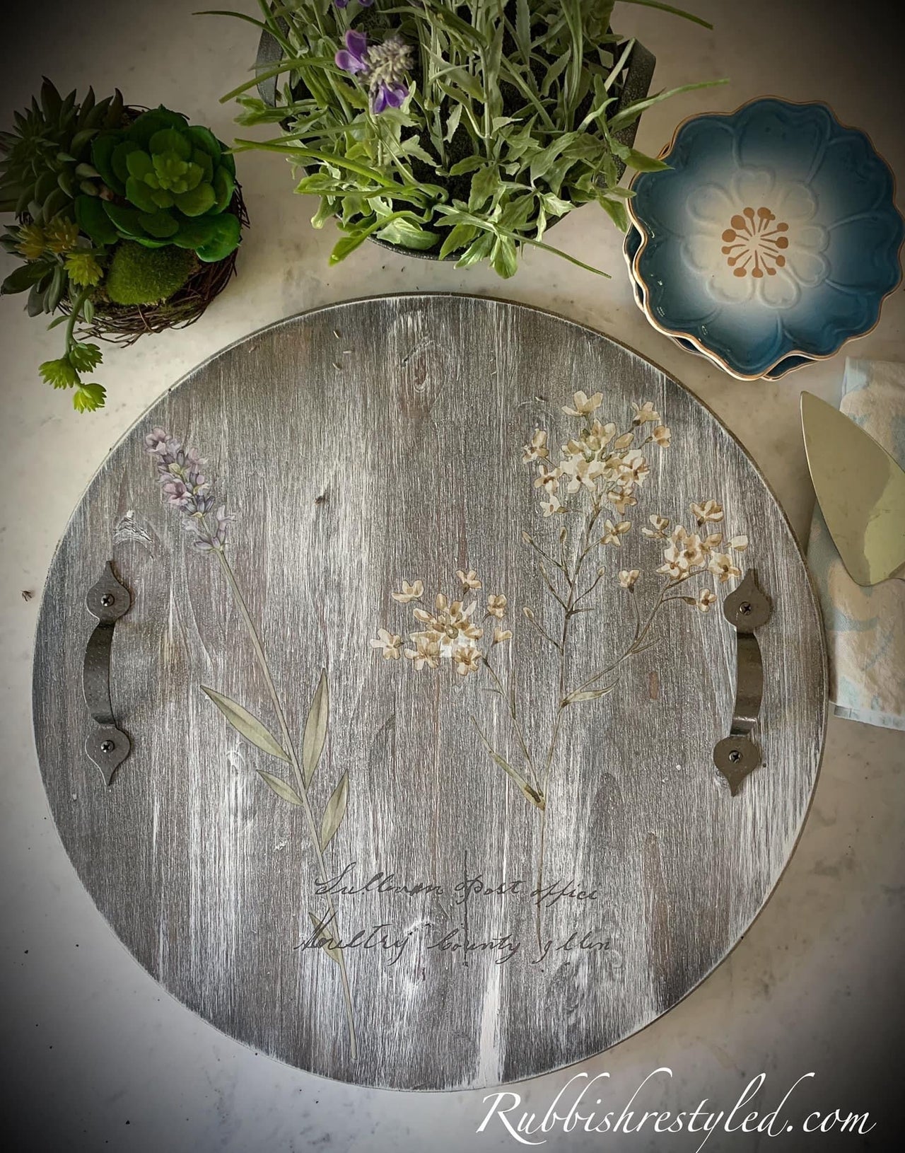 Create a tray with transfers In - Person Workshop - Rubbish Restyled