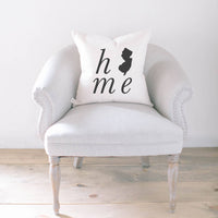 Thumbnail for Wisconsin Home State Pillow