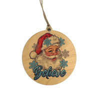 Thumbnail for Believe Santa Christmas Ornaments - Christmas Accents