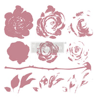 Thumbnail for MYSTIC ROSE – 12×12 CLEAR CLING REDESIGN DECOR CLEAR-CLING STAMPS –