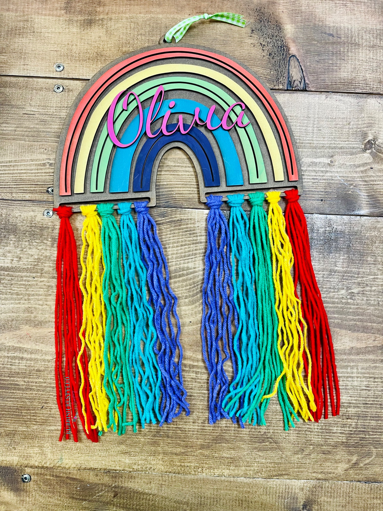 Rainbow Name Sign  In - Person Workshop