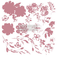 Thumbnail for SWEET BLOSSOMS – 12×12 CLEAR CLING REDESIGN DECOR CLEAR-CLING STAMPS –