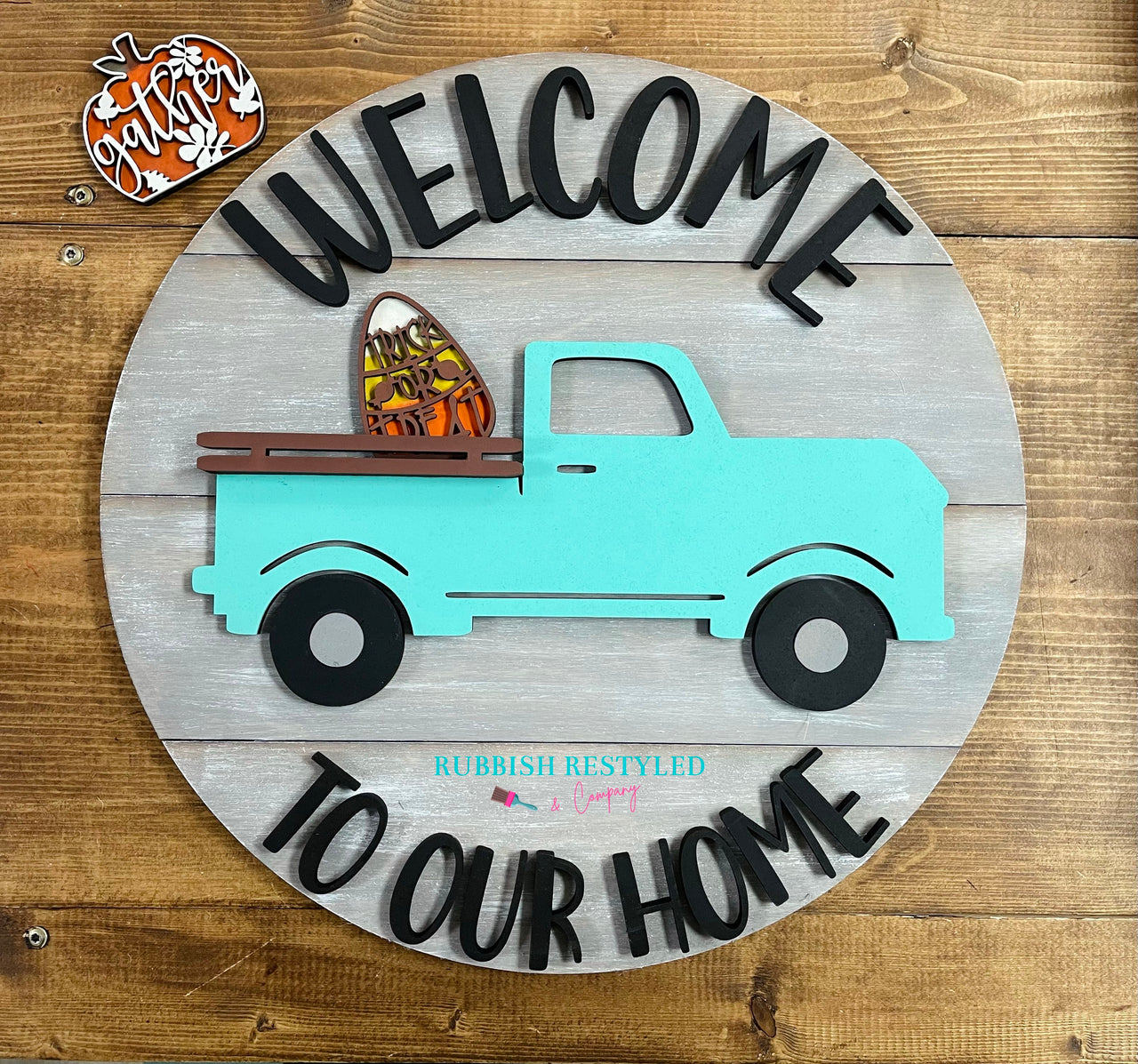 Welcome Truck Seasons sign In - Person Workshop
